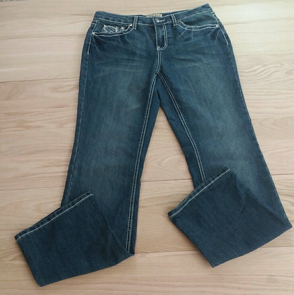 Earl Jeans Size 8 Bling Pockets - Picture 3 of 4